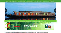 Desktop Screenshot of keralatourismadvisor.com